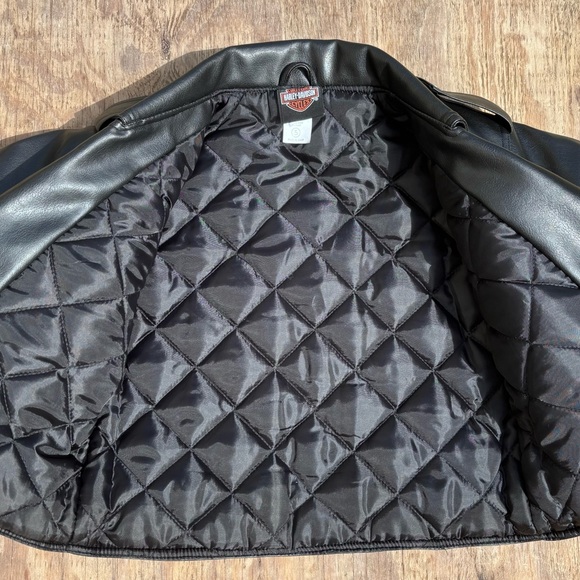 Vintage Harley-Davidson Youth Motorcycle Jacket! - Picture 4 of 12